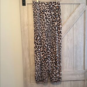 Victoria's Secret Leopard Print flowy Pants